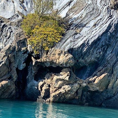 فيلا Cabana Cavernas Austral Puerto Sanchez المظهر الخارجي الصورة