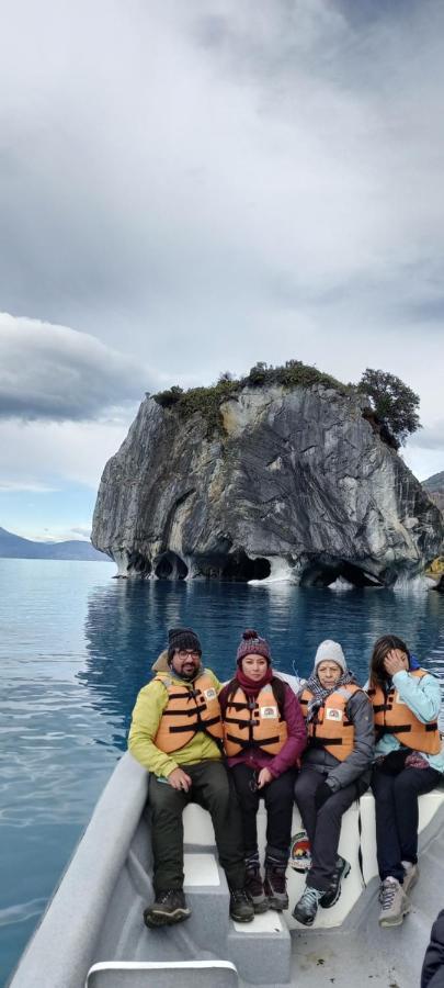 فيلا Cabana Cavernas Austral Puerto Sanchez المظهر الخارجي الصورة