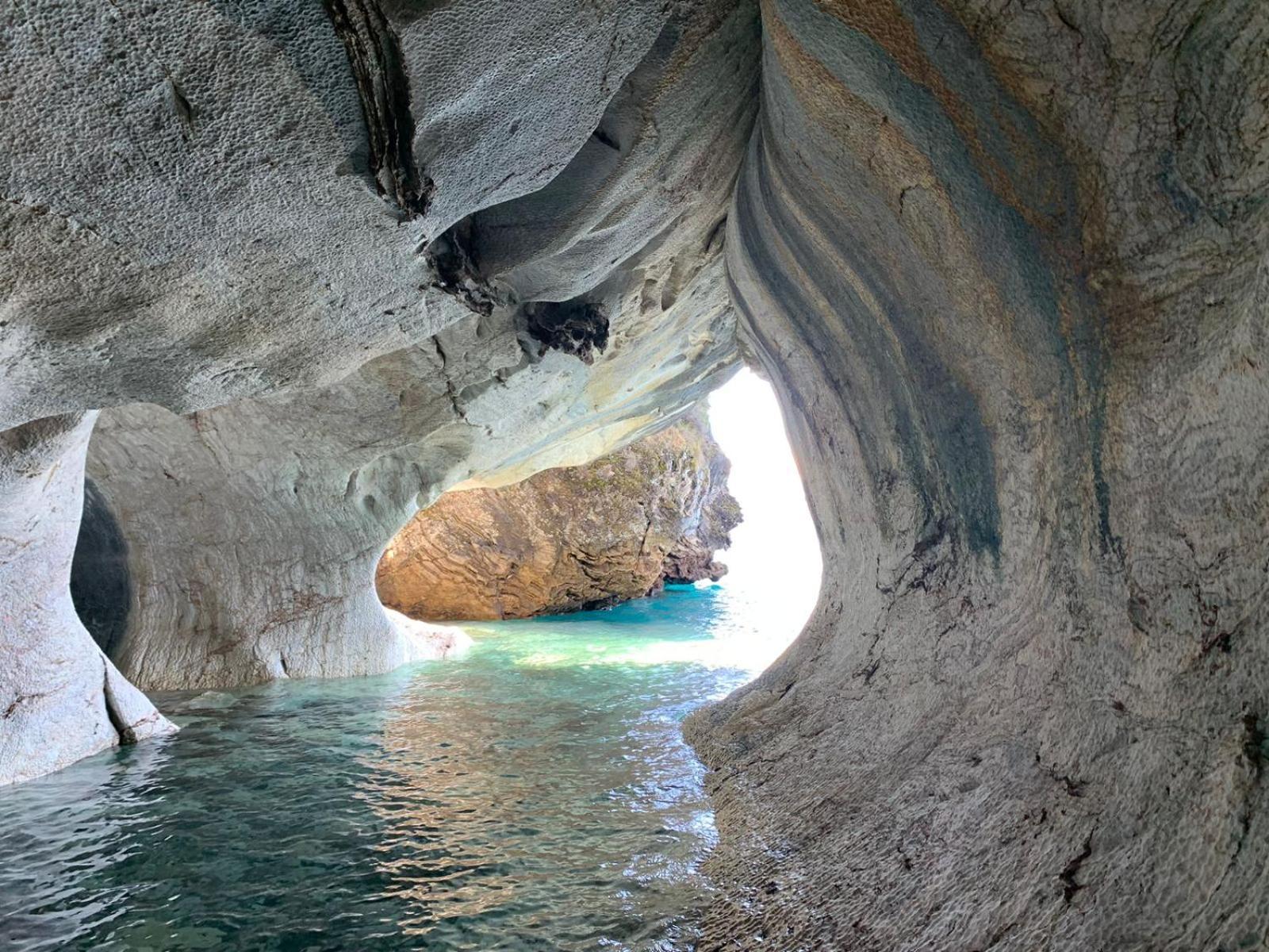 فيلا Cabana Cavernas Austral Puerto Sanchez المظهر الخارجي الصورة